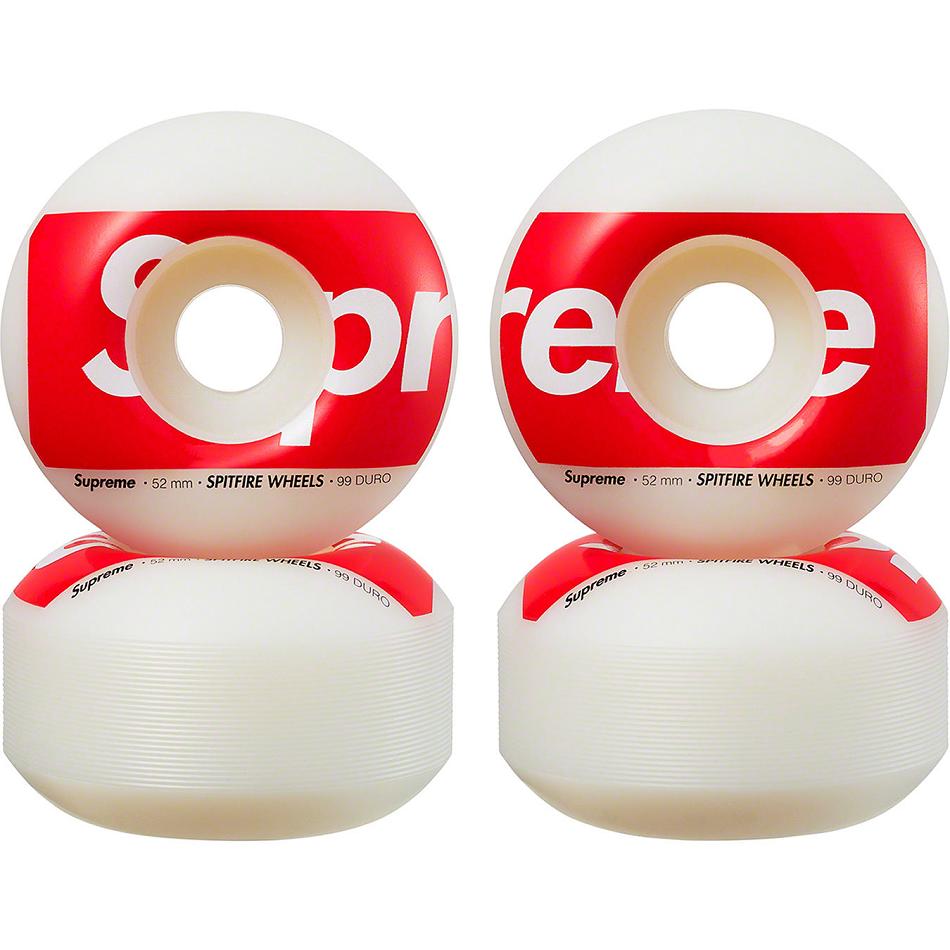 Accesorios Supreme Spitfire® Shop Wheels (Set of 4) Skateboard Blancos | MX415DN