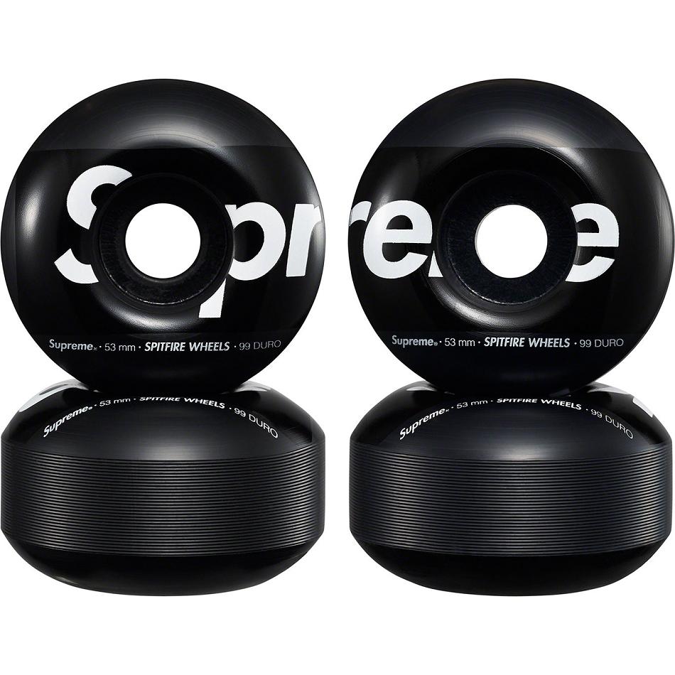 Accesorios Supreme Spitfire® Shop Wheels (Set of 4) Skateboard Negros | MX416FM