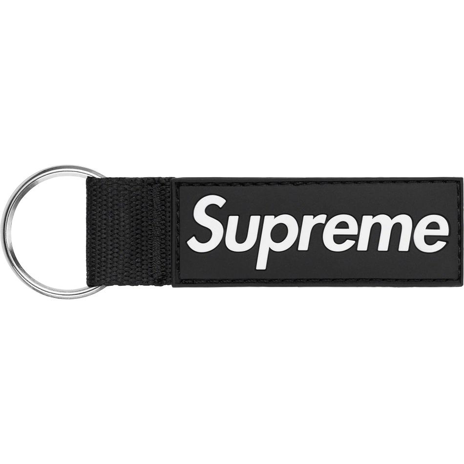 Accesorios Supreme Webbing Keychain Negros | MX409UT