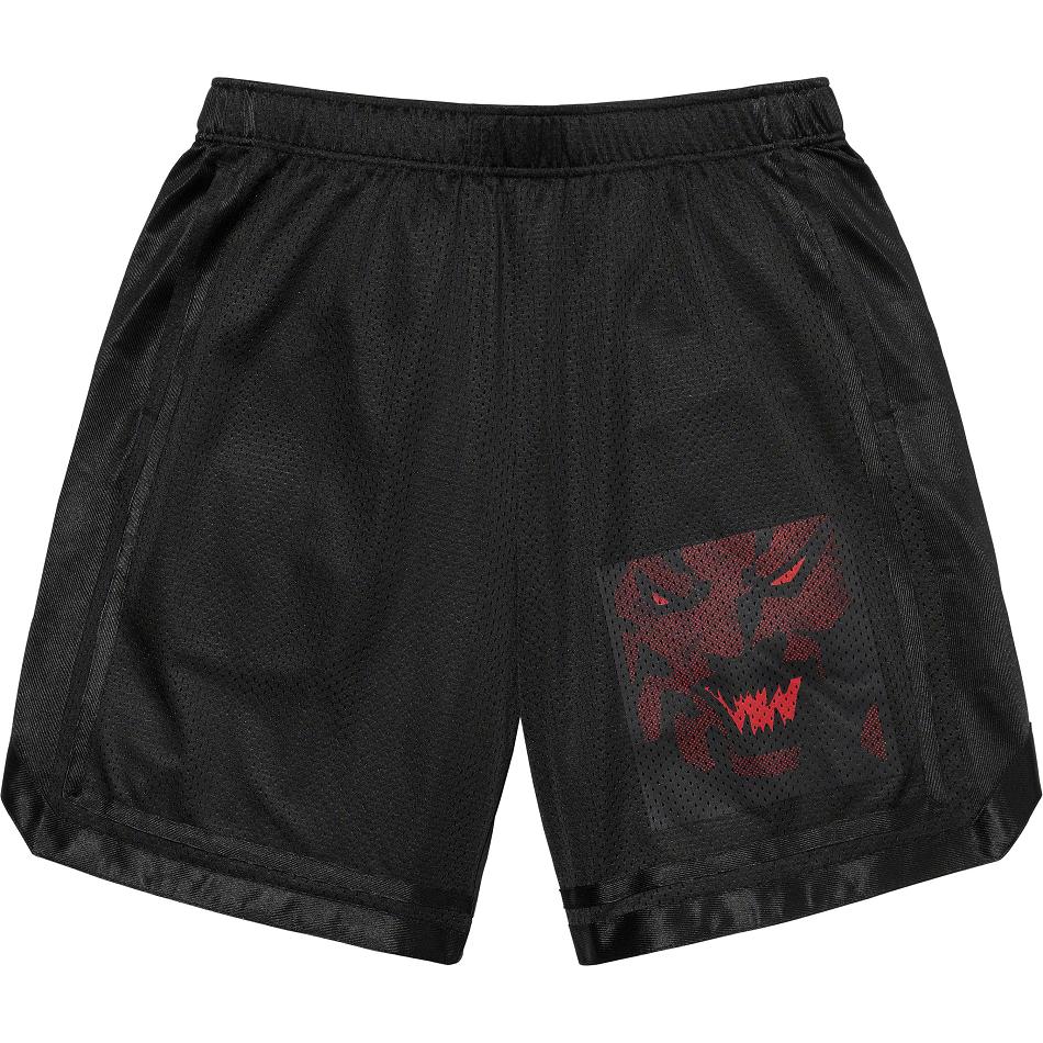 Bermudas Supreme Ronin Mesh Negros | MX241XF