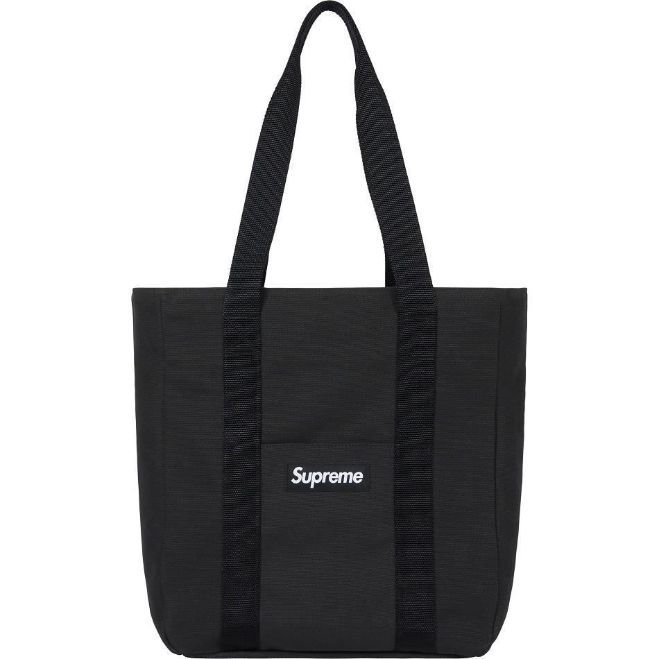 Bolsas Supreme Lona Tote Negros | MX424CE