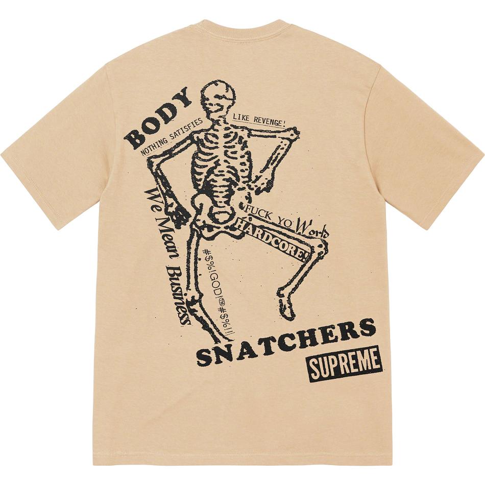 Camiseta Supreme Body Snatchers Tee Marrom | MX349NB