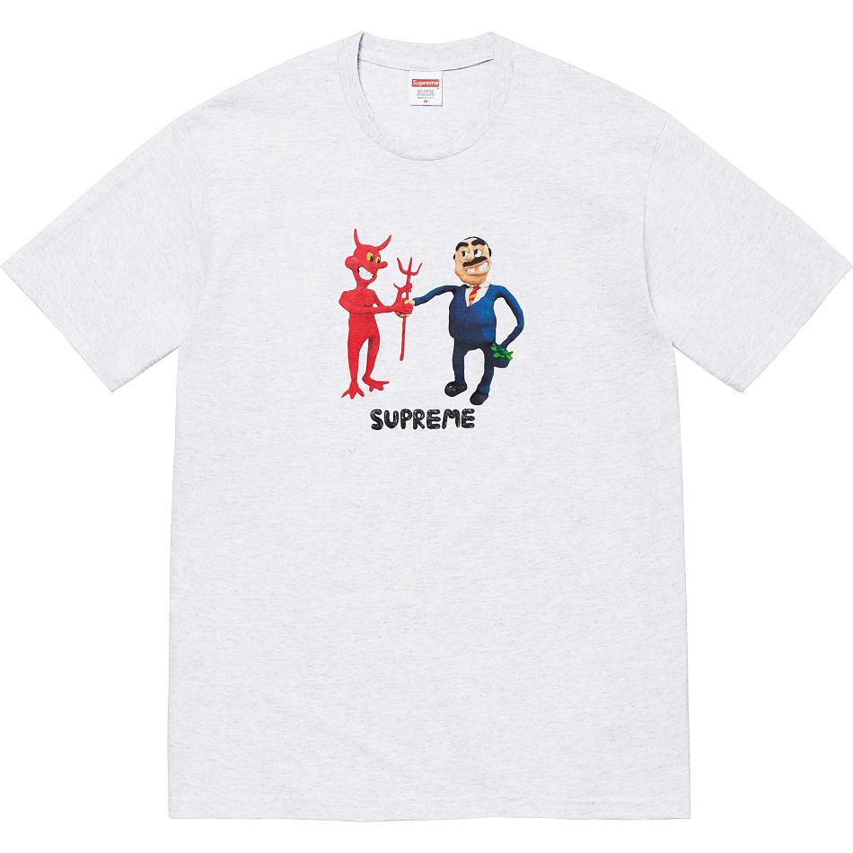 Camiseta Supreme Business Tee Beige | MX379EX