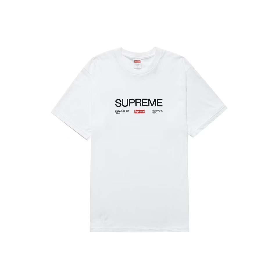 Camiseta Supreme Est. 1994 Logo Blancos | MX391GL