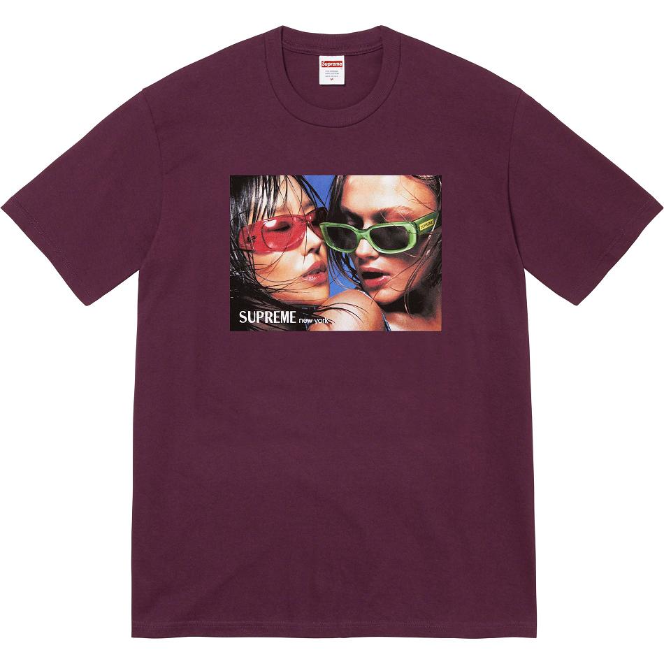 Camiseta Supreme Eyewear Tee Vino | MX363DN