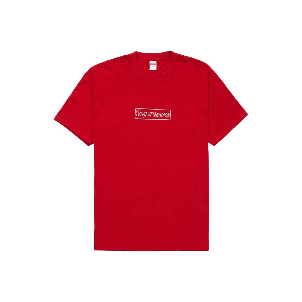 Camiseta Supreme Kaws Chalk Rojos | MX392HK