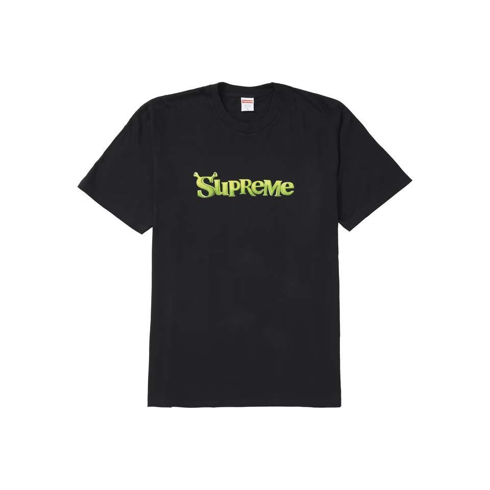 Camiseta Supreme Shrek Negros | MX395LH