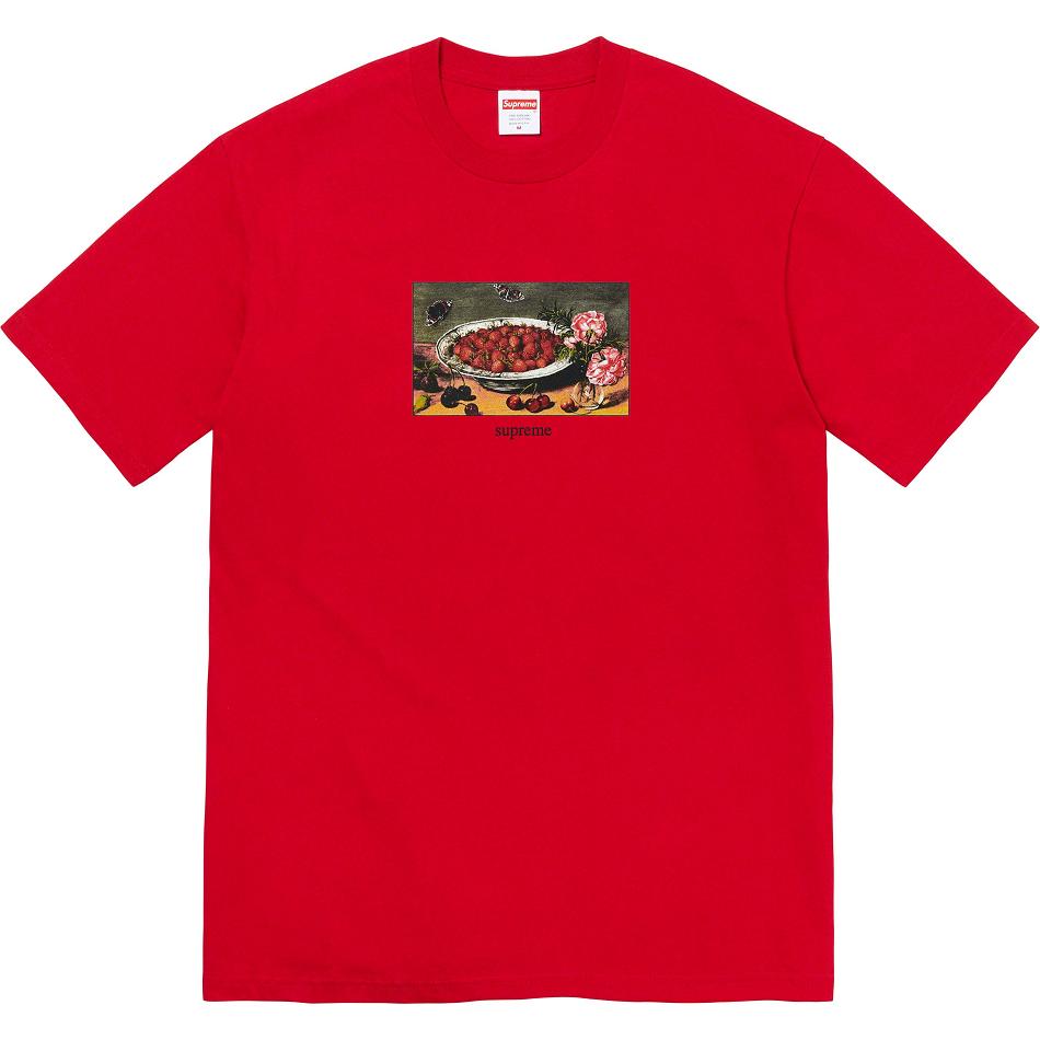 Camiseta Supreme Strawberries Tee Rojos | MX339GL