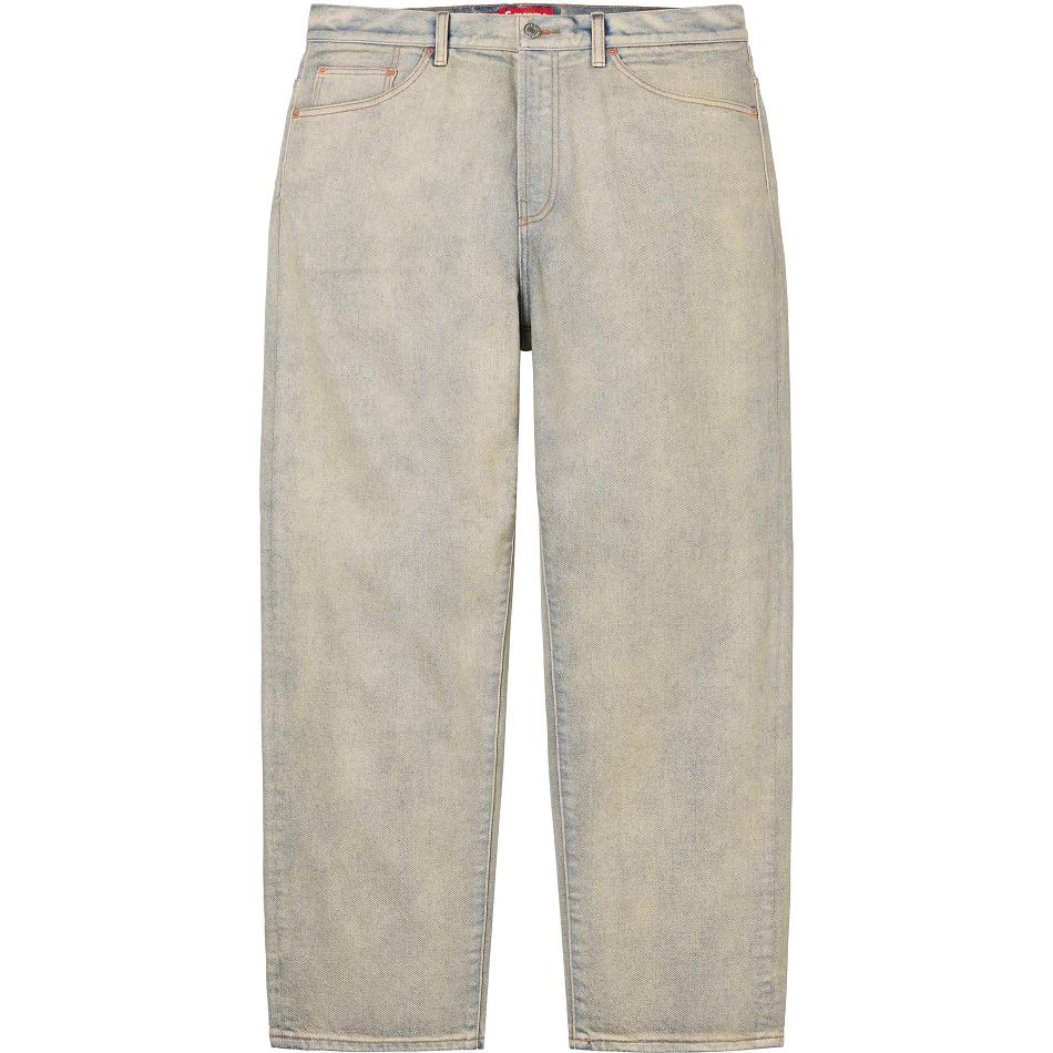 Pantalones Supreme Baggy Jean Beige | MX167NB