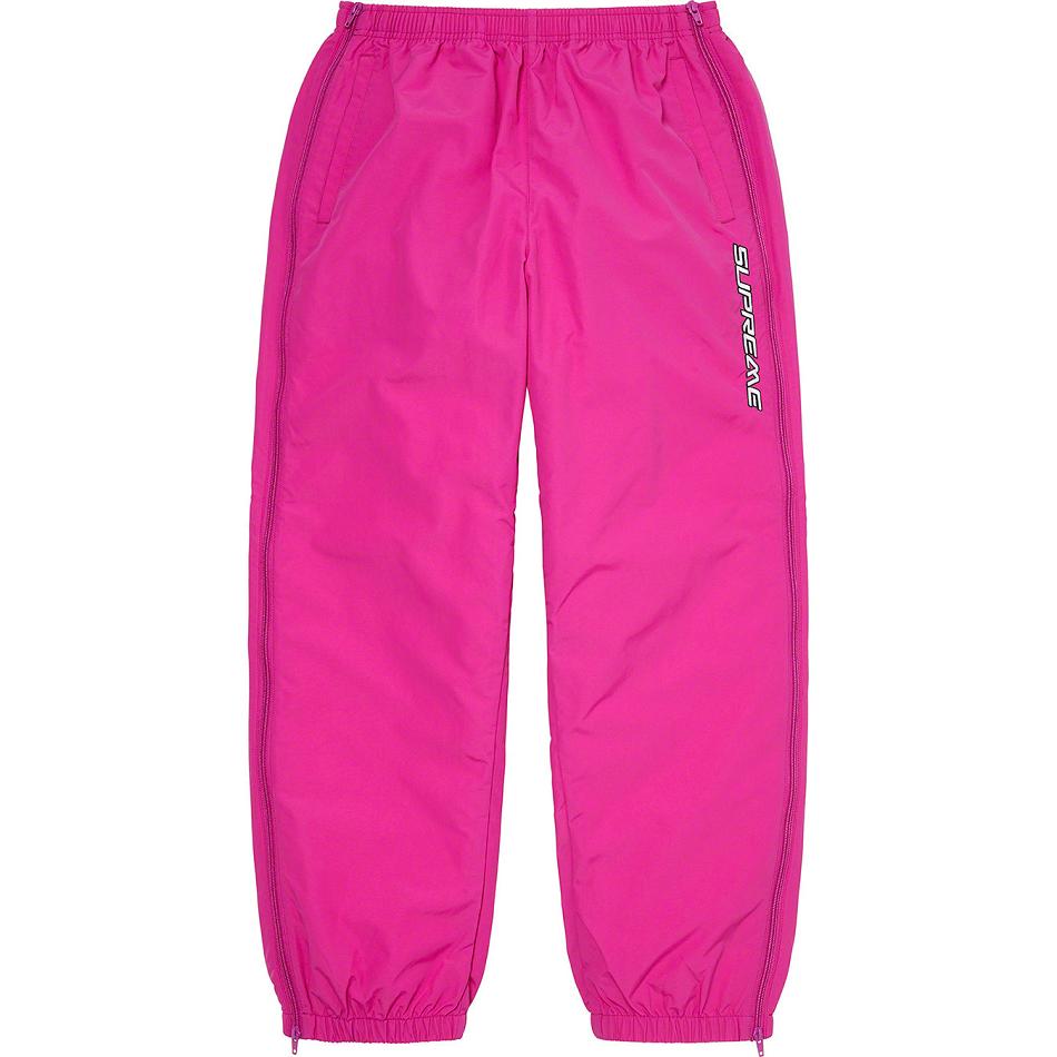 Pantalones Supreme Full Zip Baggy Warm Up Pant Rosas | MX160KI