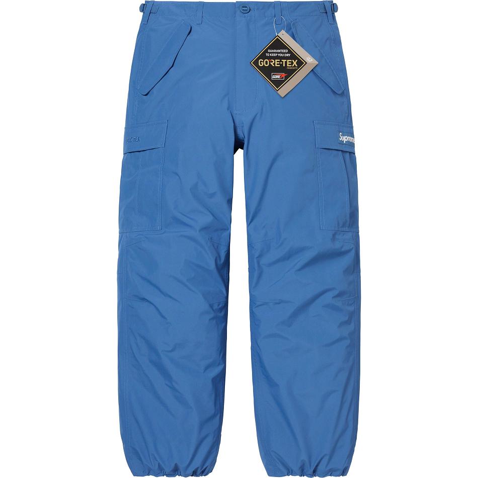 Pantalones Supreme GORE-TEX PACLITE® Cargo Pant Azules | MX180SO