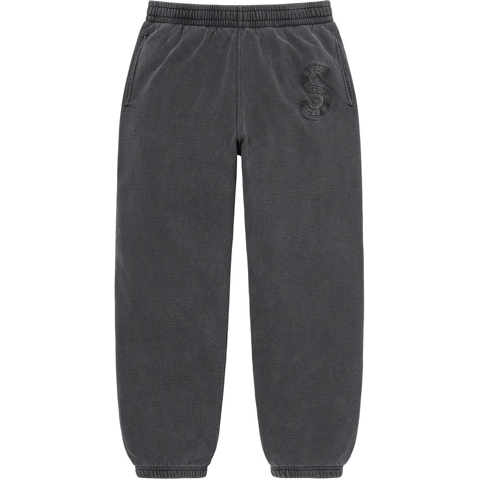 Pantalones Supreme Overdyed S Logo Sweatpant Negros | MX188ZG