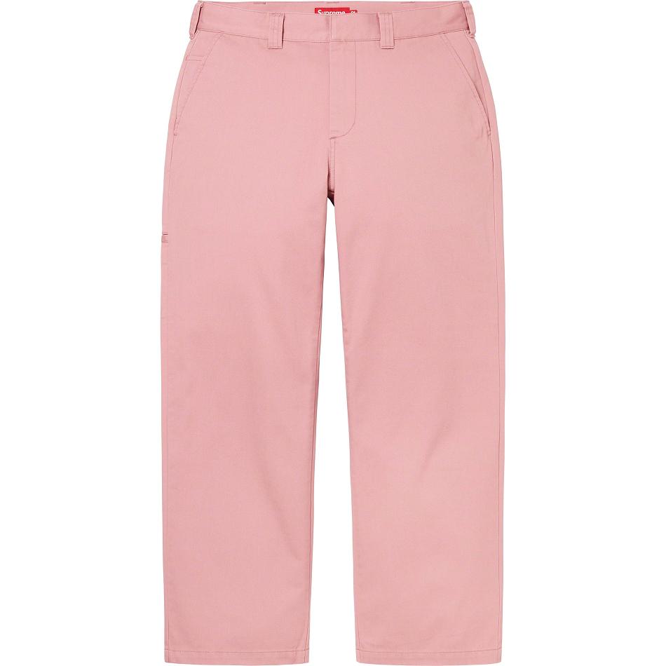 Pantalones Supreme Trabajo Pant Rosas | MX168MA