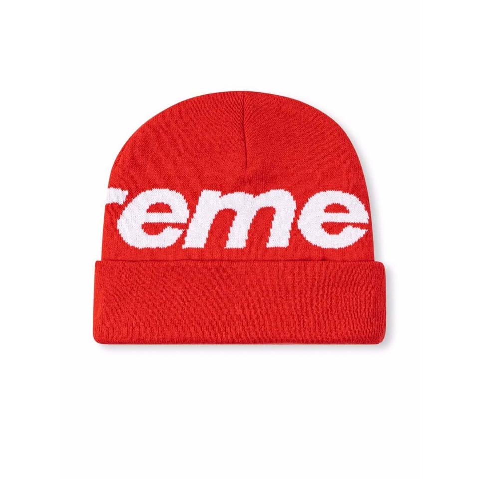 Sombreros Supreme Big Logo Beanie Rojos | MX478BC