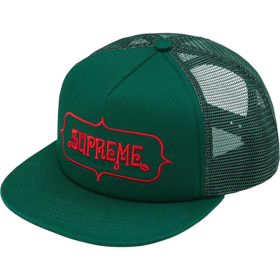 Sombreros Supreme Highest Mesh Back 5-Panel Verdes | MX462IS