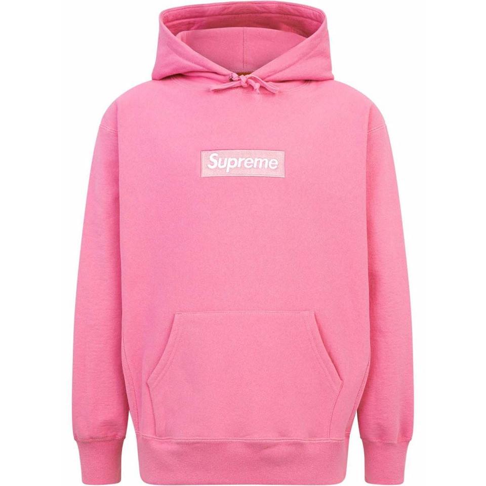 Sudadera Con Capucha Supreme Box Logo Rosas | MX104FM