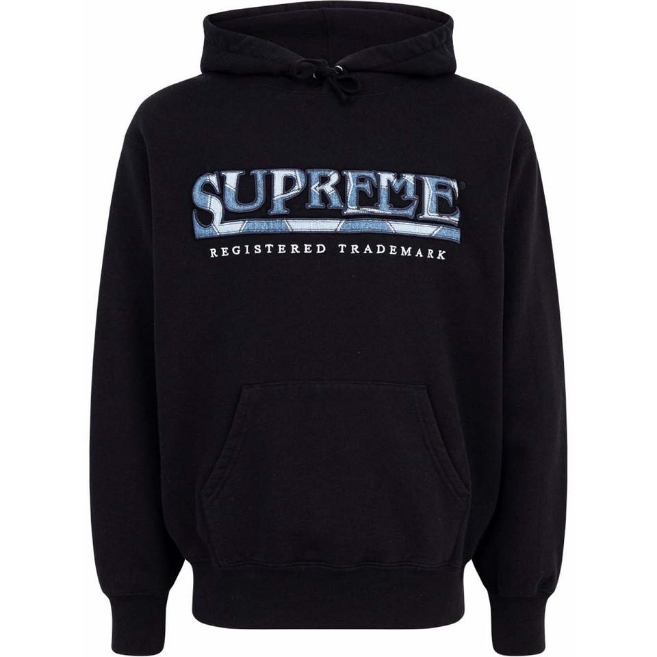 Sudadera Con Capucha Supreme Logo Embroide Negros | MX118WY