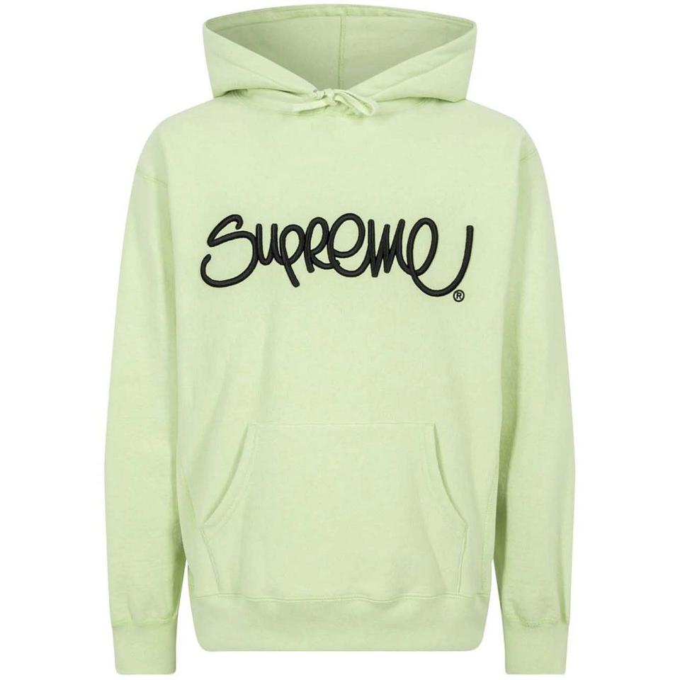 Sudadera Con Capucha Supreme Raised Handstyle Yello | MX121TV