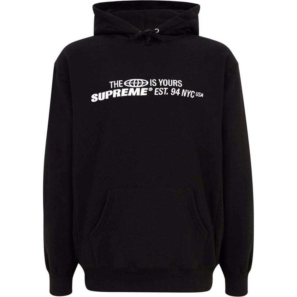 Sudadera Con Capucha Supreme The World Is Yours Printed Negros | MX128SO