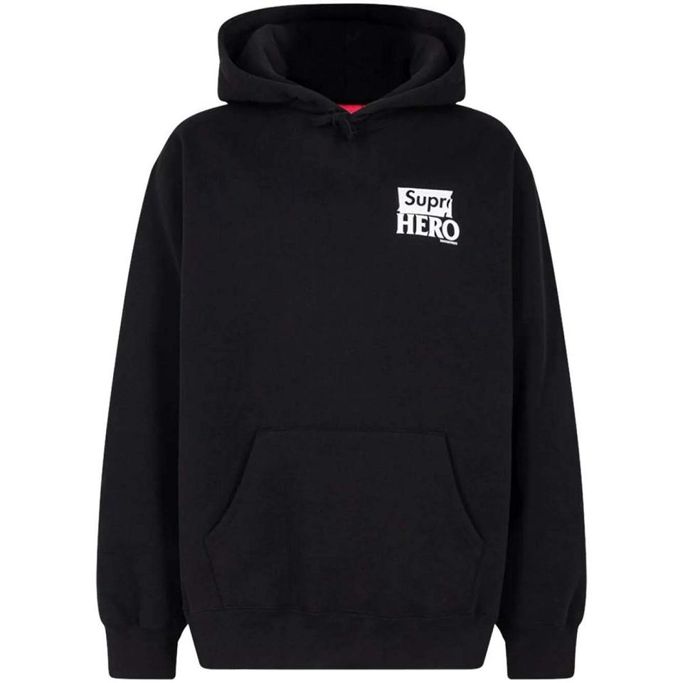 Sudadera Con Capucha Supreme X Antihero Negros | MX132HK