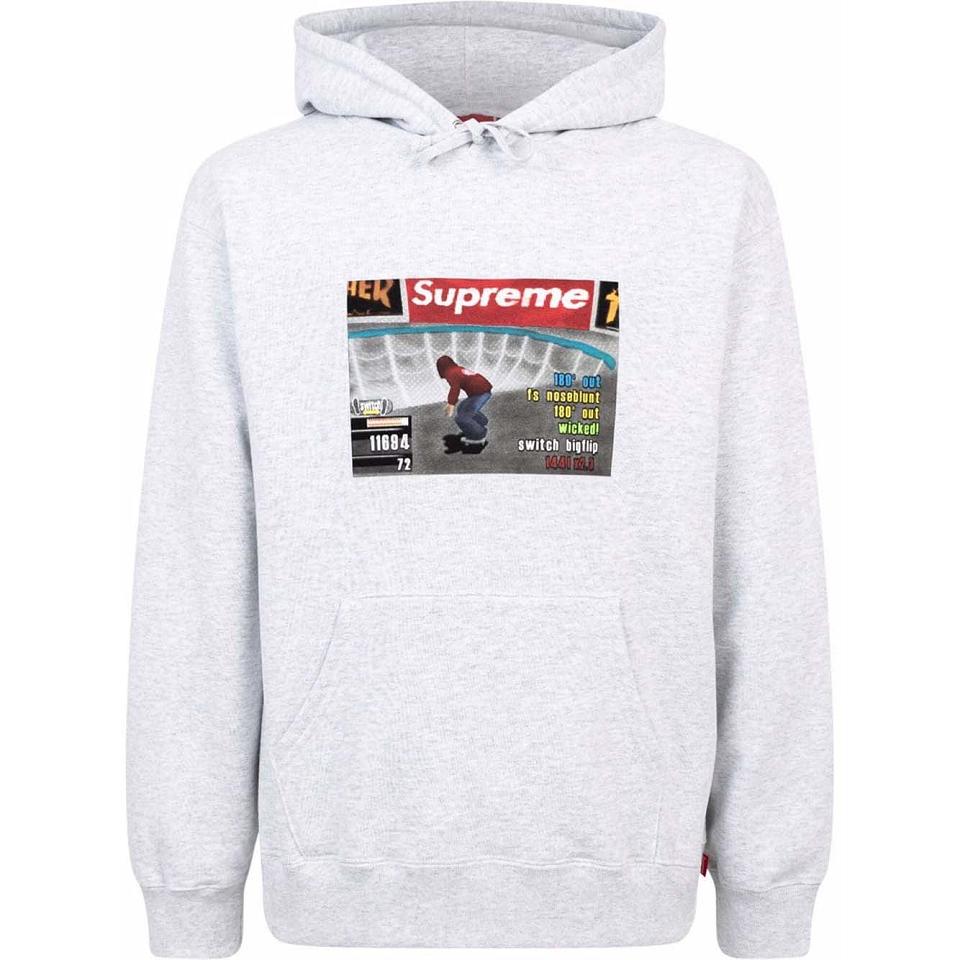 Sudadera Con Capucha Supreme X Thrasher Logo Print “FW21” Grises | MX136ZG