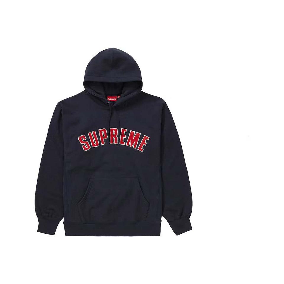 Sudaderas Supreme Pearl Logo Encapuchado Negros | MX330YU