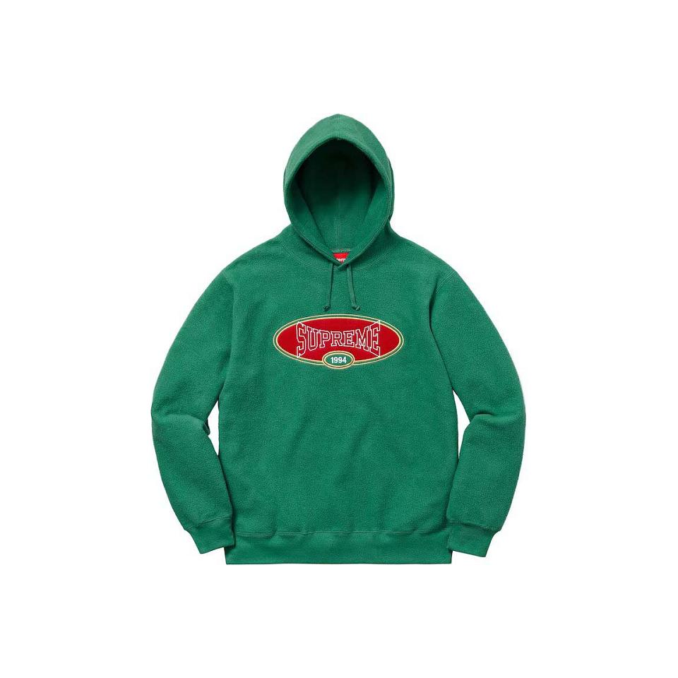 Sudaderas Supreme Reverse Fleece Encapuchado Verdes | MX331UT