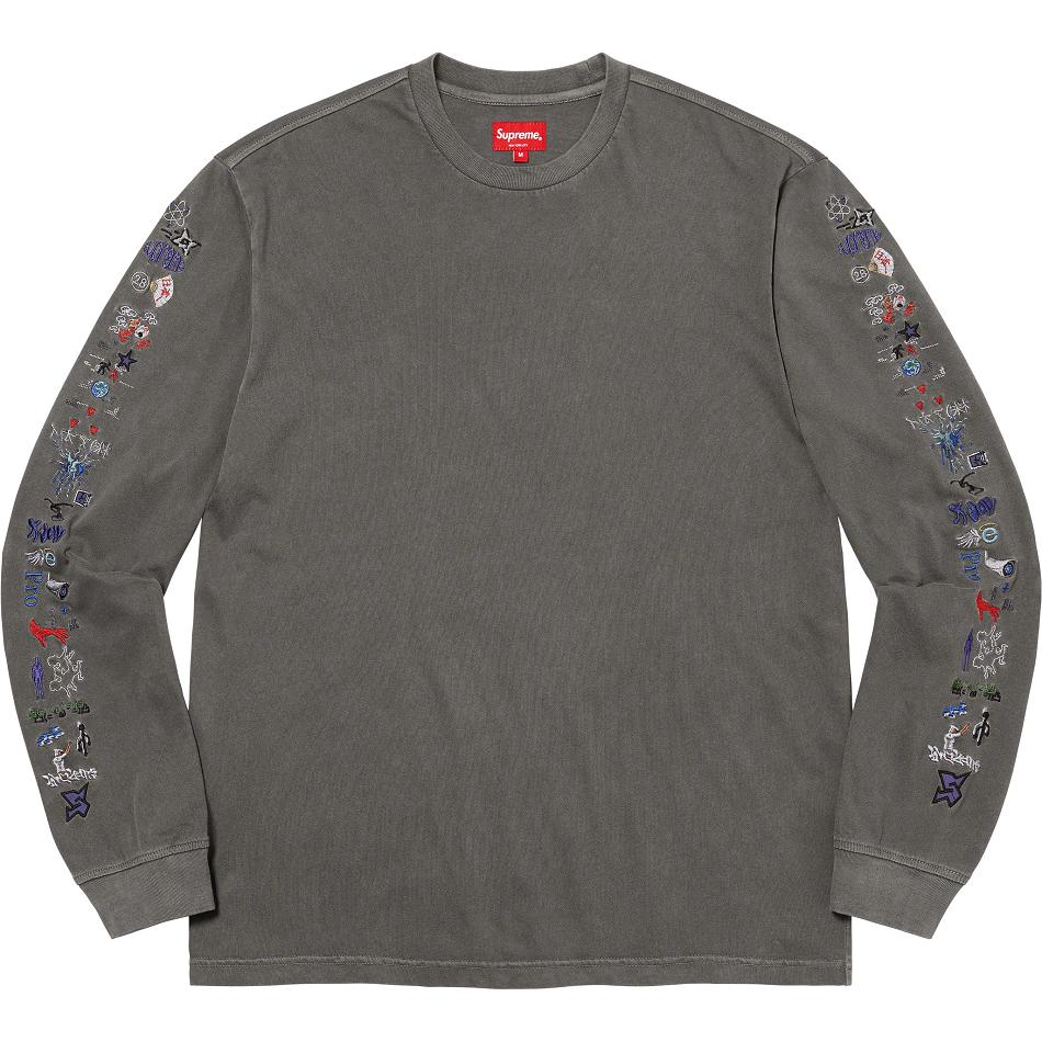 Suéteres Supreme AOI Icons L/S Top Negros | MX279UT