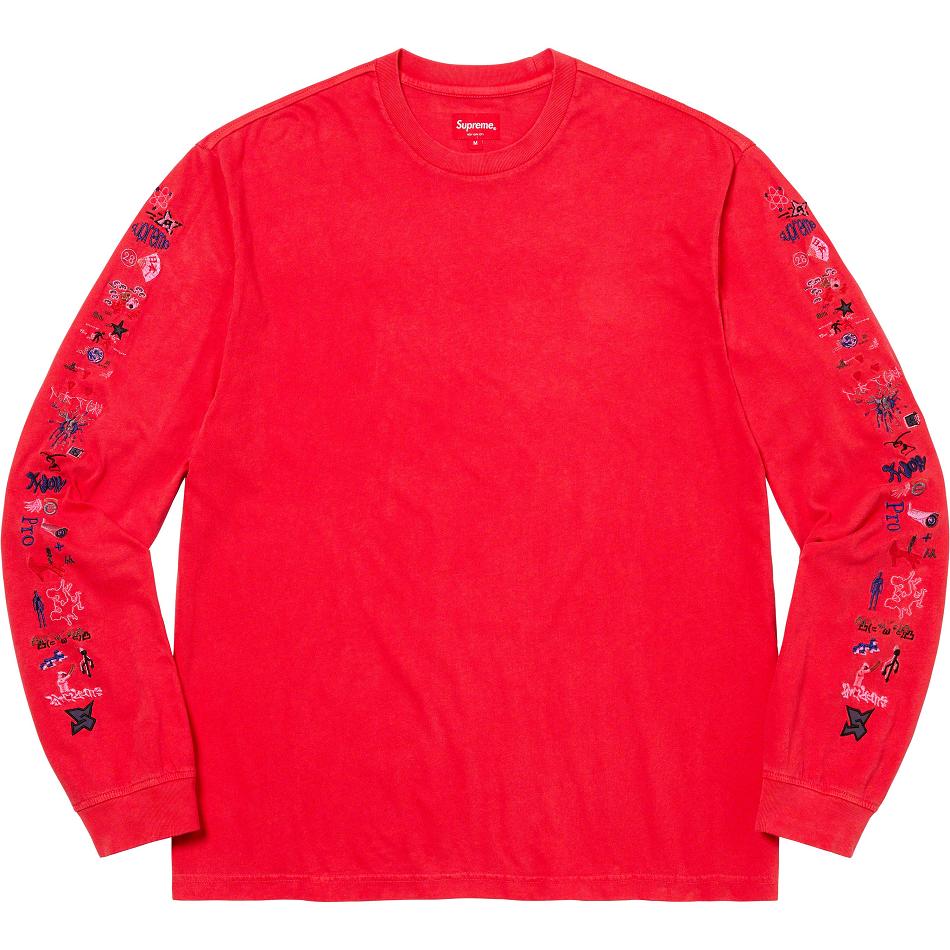 Suéteres Supreme AOI Icons L/S Top Rojos | MX277TV