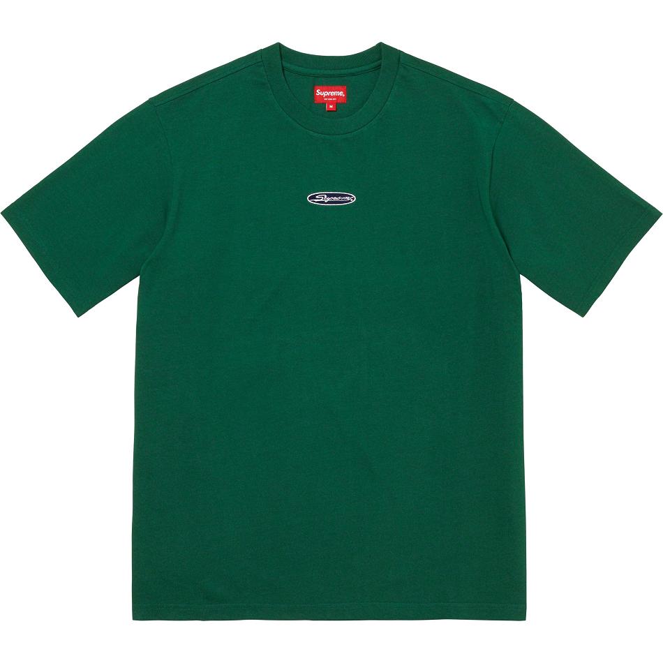 Suéteres Supreme Oval Logo S/S Top Verdes | MX255OR