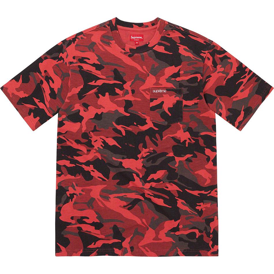 Suéteres Supreme S/S Pocket Tee Rojos | MX273QZ