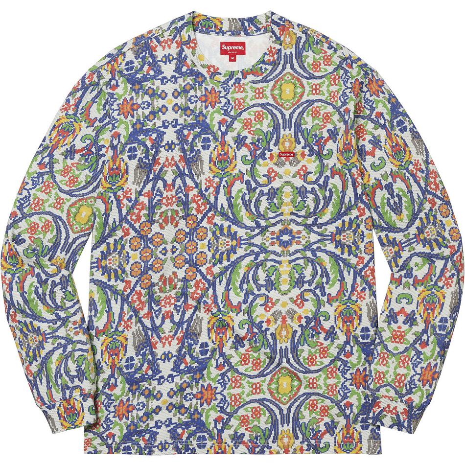 Suéteres Supreme Small Box L/S Tee Multicolor | MX251TV