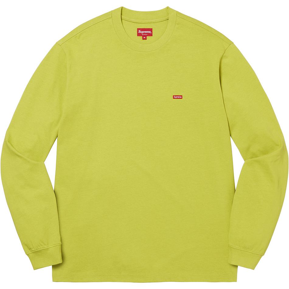 Suéteres Supreme Small Box L/S Tee Verdes | MX245NB