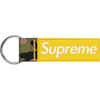 Accesorios Supreme Webbing Keychain Amarillos | MX410IS