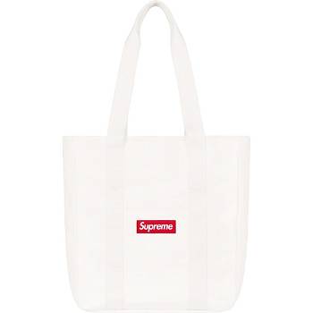 Bolsas Supreme Lona Tote Blancos | MX423XF