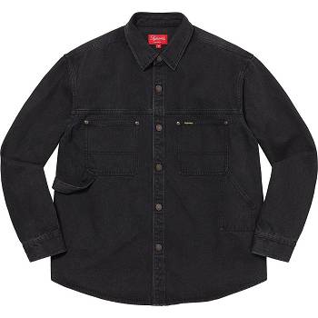 Camisas Supreme Denim Painter Negros | MX201UT