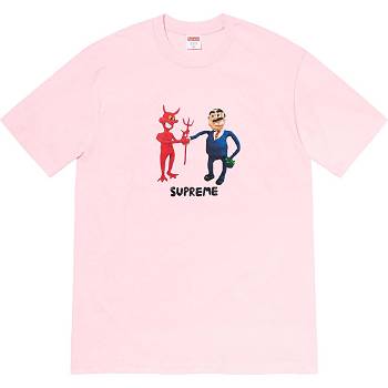 Camiseta Supreme Business Tee Rosas | MX375NB