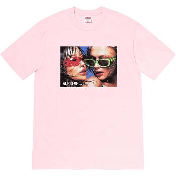 Camiseta Supreme Eyewear Tee Rosas | MX366HK