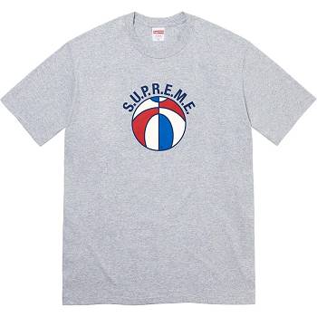 Camiseta Supreme League Tee Grises | MX356YU