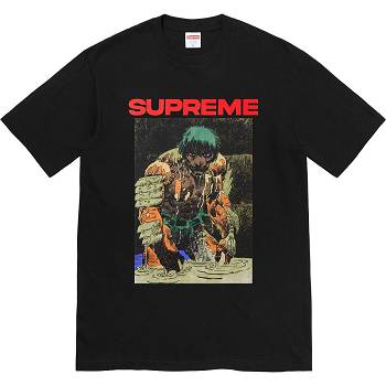 Camiseta Supreme Ronin Tee Negros | MX352WY