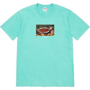 Camiseta Supreme Strawberries Tee Aqua | MX344ZG