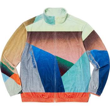 Chaquetas Supreme Geo Velour Pista Multicolor | MX142MA