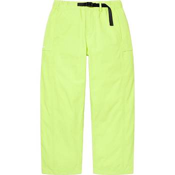 Pantalones Supreme Belted Trail Pant Verdes | MX175UT