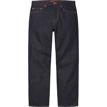 Pantalones Supreme Rigid Slim Jean Negros | MX155DN