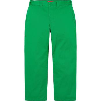 Pantalones Supreme Trabajo Pant Verdes | MX173TV