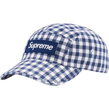 Sombreros Supreme Gingham Camp Cap Azules | MX476CE