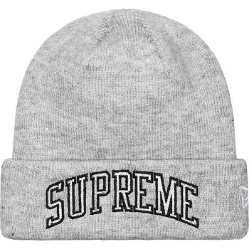 Sombreros Supreme New Era® Metallic Arc Beanie Grises | MX443GL