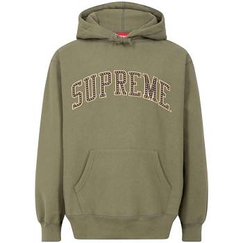 Sudadera Con Capucha Supreme Stars Arc Verdes | MX127AP