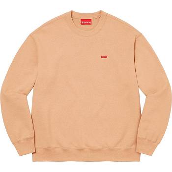 Sudaderas Supreme Small Box Crewneck Naranjas | MX306IS