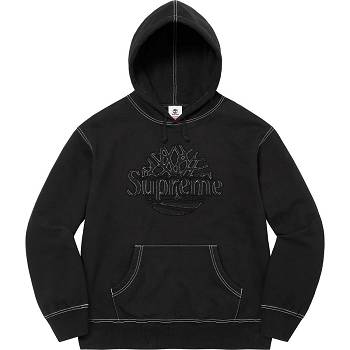 Sudaderas Supreme Timberland® Encapuchado Negros | MX290KI